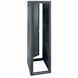 Middle Atlantic WRK-44SA-32 Floor Standing Rack Cabinet - 44U, 24-Inch Wide, Black Steel