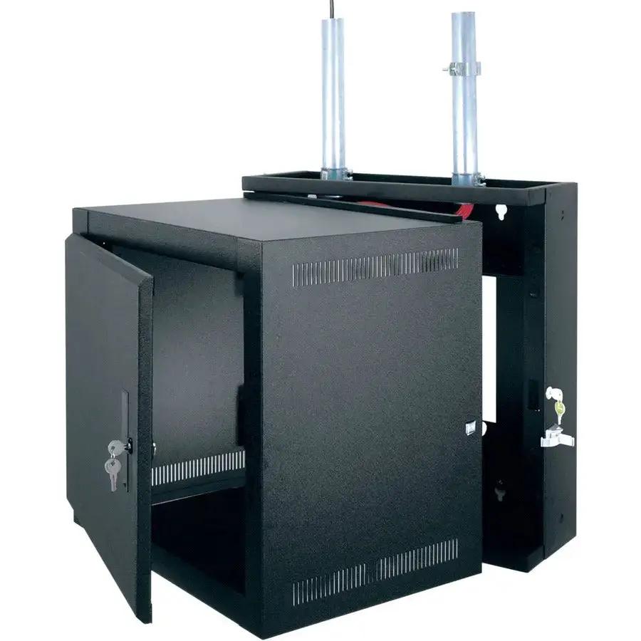 Middle Atlantic EWR Series Wall Mount Rack Cabinet - 8U, 17-Inch Depth, Black Powder Coat by Legrand Group by Legrand Group