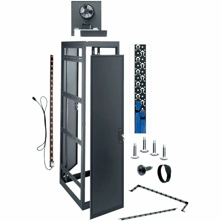Middle Atlantic MRK Series 44U AV Floor Standing Rack - 26 inch Depth Steel Enclosure with Seismic Certification