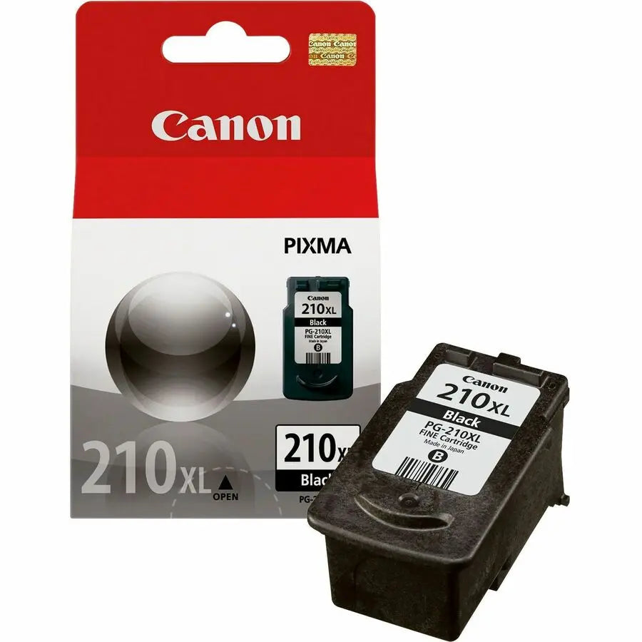 Canon PG-210XL Black Ink Cartridge for Canon Pixma Printers - High-Yield, Original