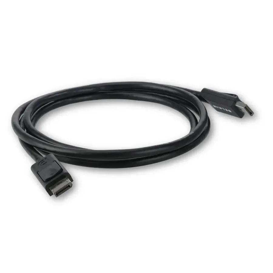 Belkin 3ft DisplayPort 1.2 Cable with Latches for 4K UHD Video and Audio - Black by Belkin International, Inc