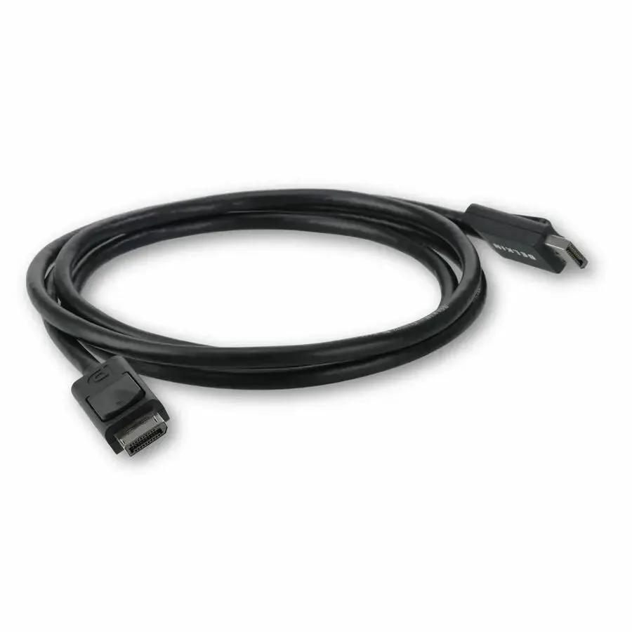 Belkin DisplayPort 1.2 Cable with Latches – 6 Foot, 4K Resolution, M/M by Belkin International, Inc