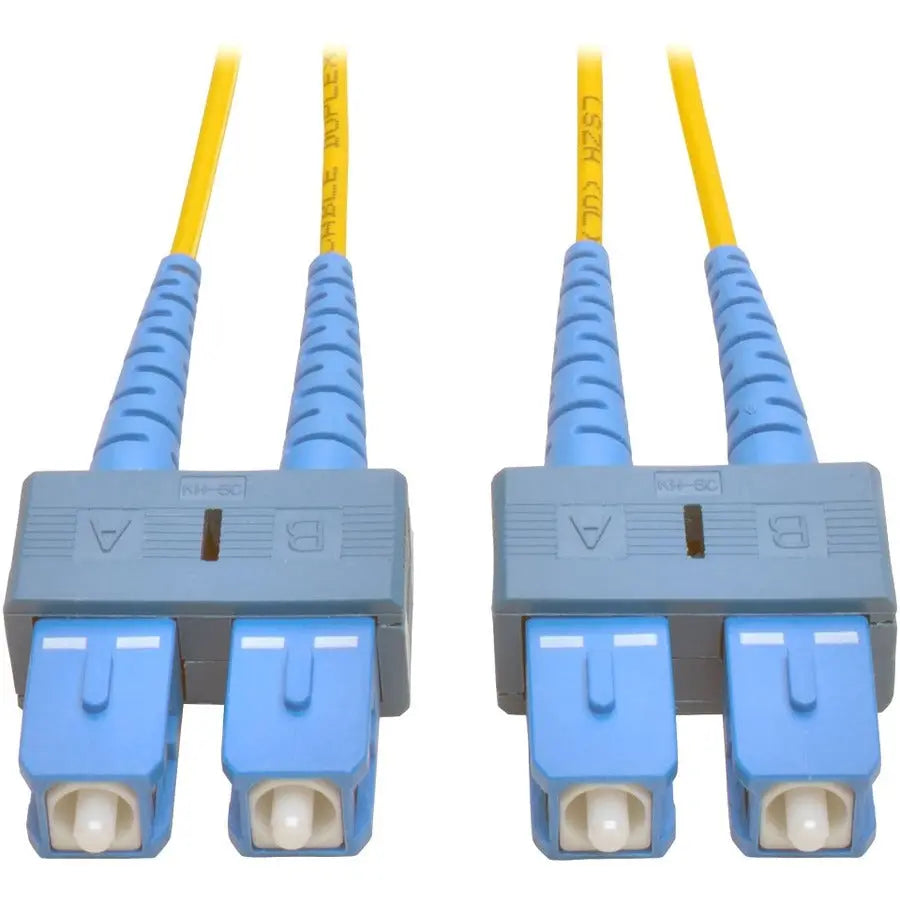 Eaton Tripp Lite Series Duplex Singlemode 9/125 Fiber Patch Cable (SC/SC), 10M (33 ft.)