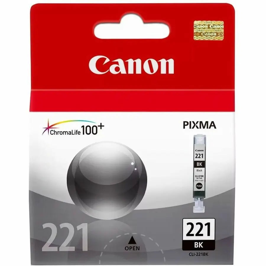Canon CLI-221 Black Ink Cartridge for PIXMA Series | Original Canon Ink