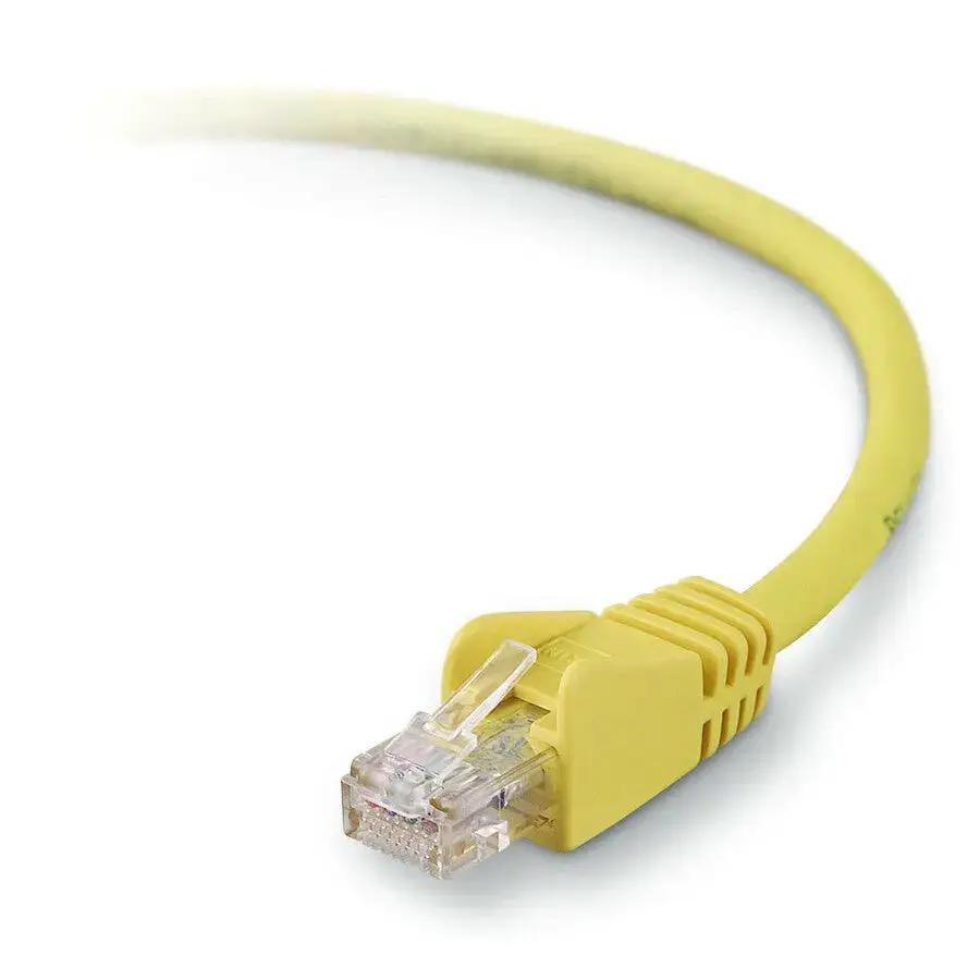 Belkin High Performance Cat. 6 Network Patch Cable, RJ45 M/M - Yellow by Belkin International, Inc