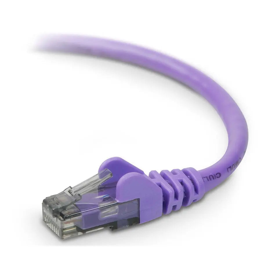 Belkin Cat.6 High Performance UTP Stranded Patch Cable - Purple, Model A3L980-08-PUR-S