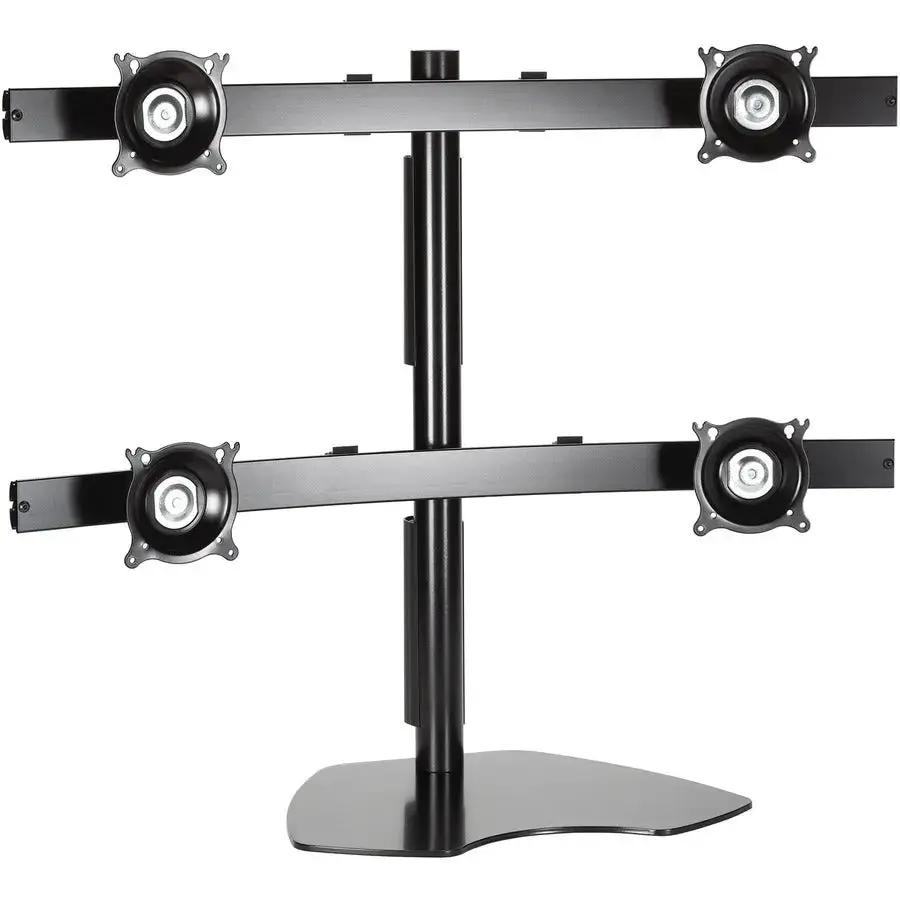 Chief KTP445B Widescreen Quad Display Desk Mount for Monitors up to 30 inches, Black by Legrand Group