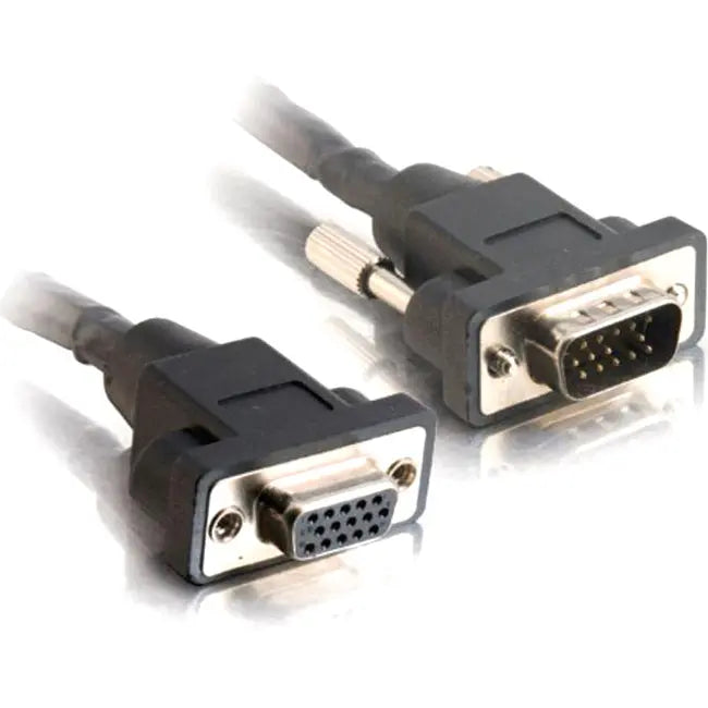C2G 3ft Panel-Mount HD15 SXGA VGA Extension Cable - Male to Female