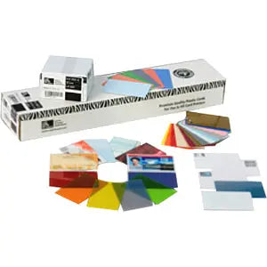 Zebra Premier ID Card - Printable PVC Card, 2.13 x 3.38 inches, White, Pack of 500