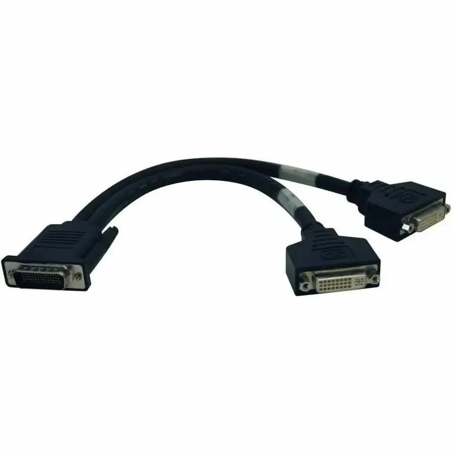 Eaton Tripp Lite DMS-59 to Dual DVI-I Splitter Cable (Part P576-001), 1 ft by Eaton Corporation