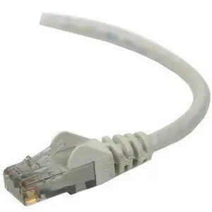 Belkin Cat. 6 Ethernet Patch Cable, RJ45 M/M – 6 ft, Gray for Reliable Network Connections