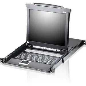 Aten Slideaway CL5716 19-Inch LCD Console with 16-Port KVMP Switch