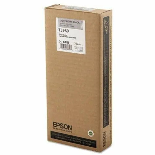 Epson UltraChrome HDR Light Light Black Ink Cartridge T596900 for Large-Format Epson Printers