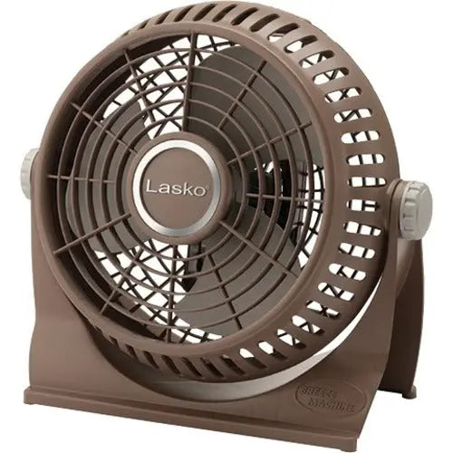 Lasko 505 Breeze Machine Fan – Portable 2-Speed Plastic Fan with Adjustable Tilt Head