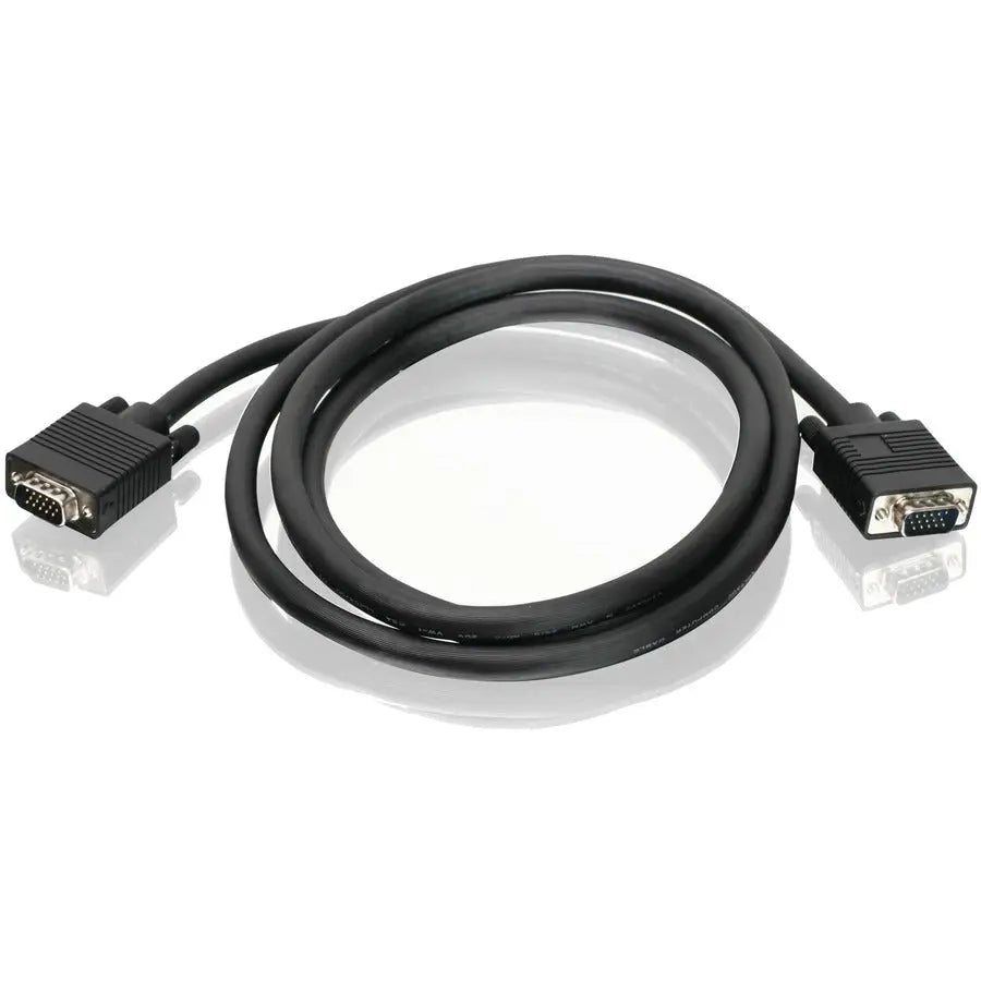 IOGEAR G2LVGA006 Ultra-Hi-Grade 6 ft VGA Cable with Dual Shielding for High-Quality Video Transmission