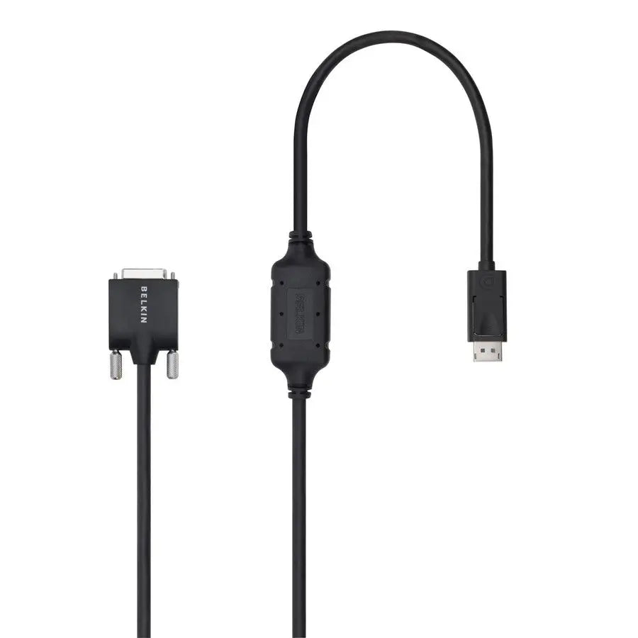 Belkin DisplayPort to DVI Cable F2CD002B03-E - High-Performance Video Connection