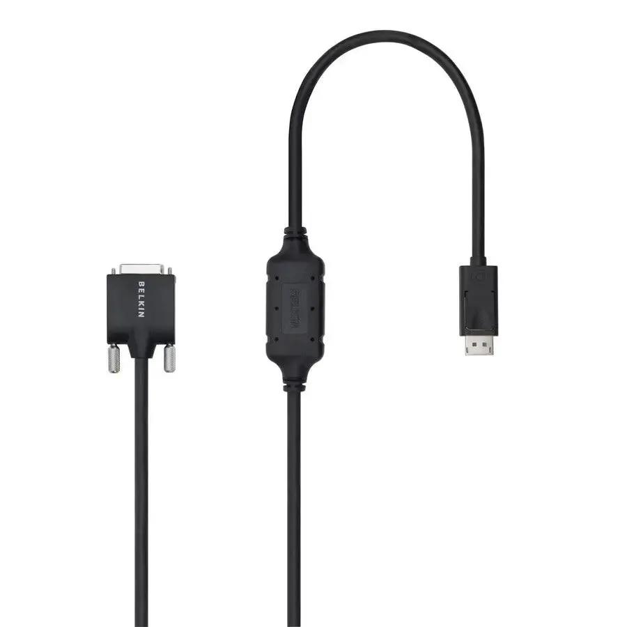 Belkin DisplayPort to DVI Cable F2CD002B03-E - High-Performance Video Connection by Belkin International, Inc