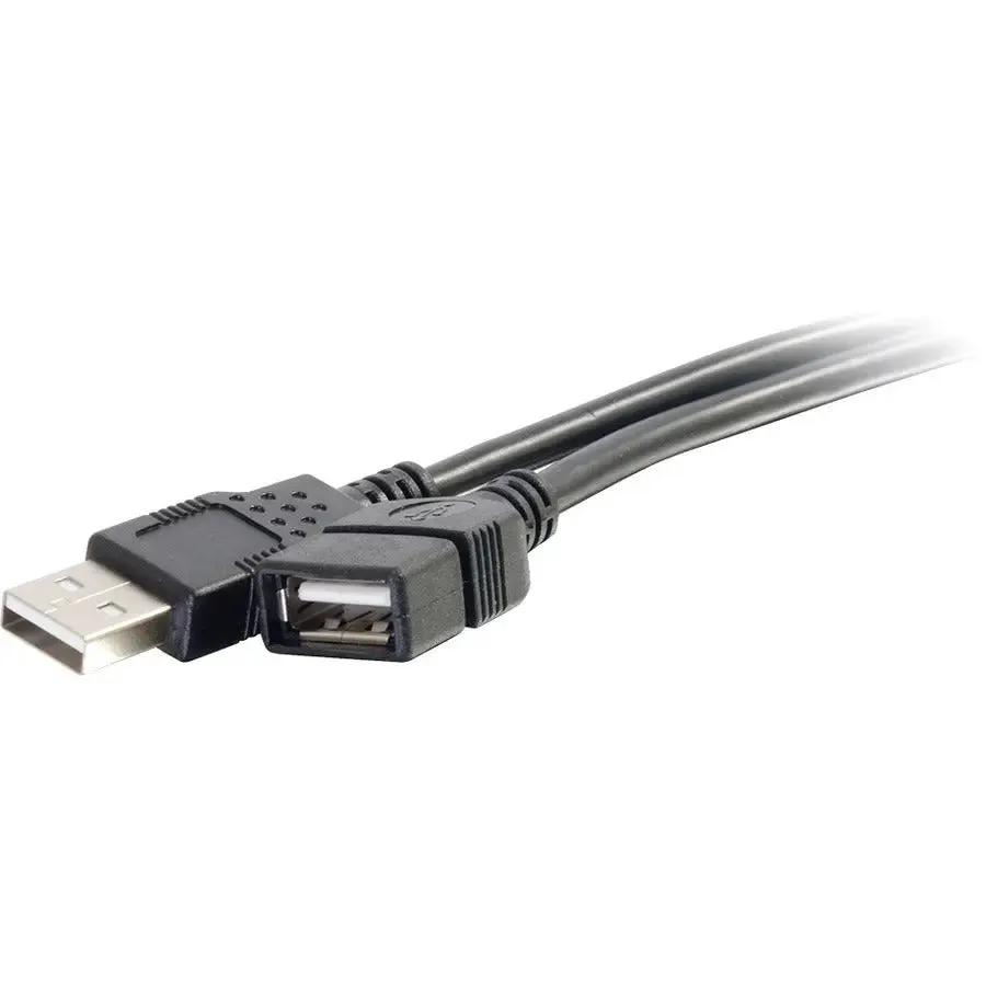 Legrand Group C2G 9.6ft USB 2.0 Extension Cable - USB Type-A Male to Female Black by Legrand Group