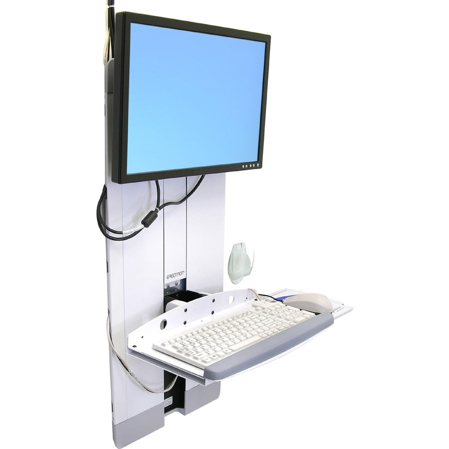 Ergotron StyleView 60-593-216 Vertical Lift for 24-Inch LCD Monitors in White