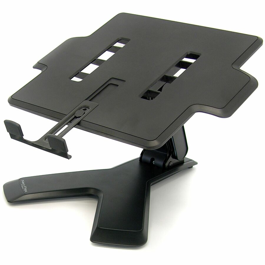 Ergotron Neo-Flex Notebook Lift Stand – Adjustable Laptop Stand with Rotatable Platform and Ventilated Surface
