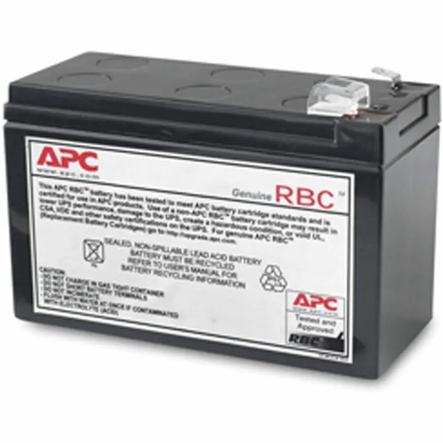 APC Replacement Battery Cartridge, VRLA battery, 7Ah, 12VDC, 2-year warranty