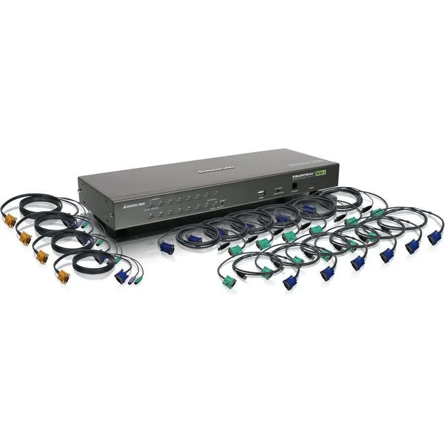 IOGEAR GCS1716KIT USB PS/2 Combo KVM Switch for Multiple Computers