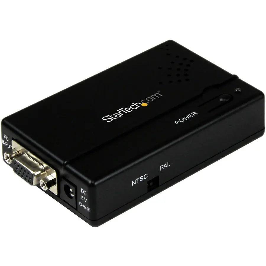 StarTech.com VGA2VID High Resolution VGA to Composite and S-Video Signal Converter