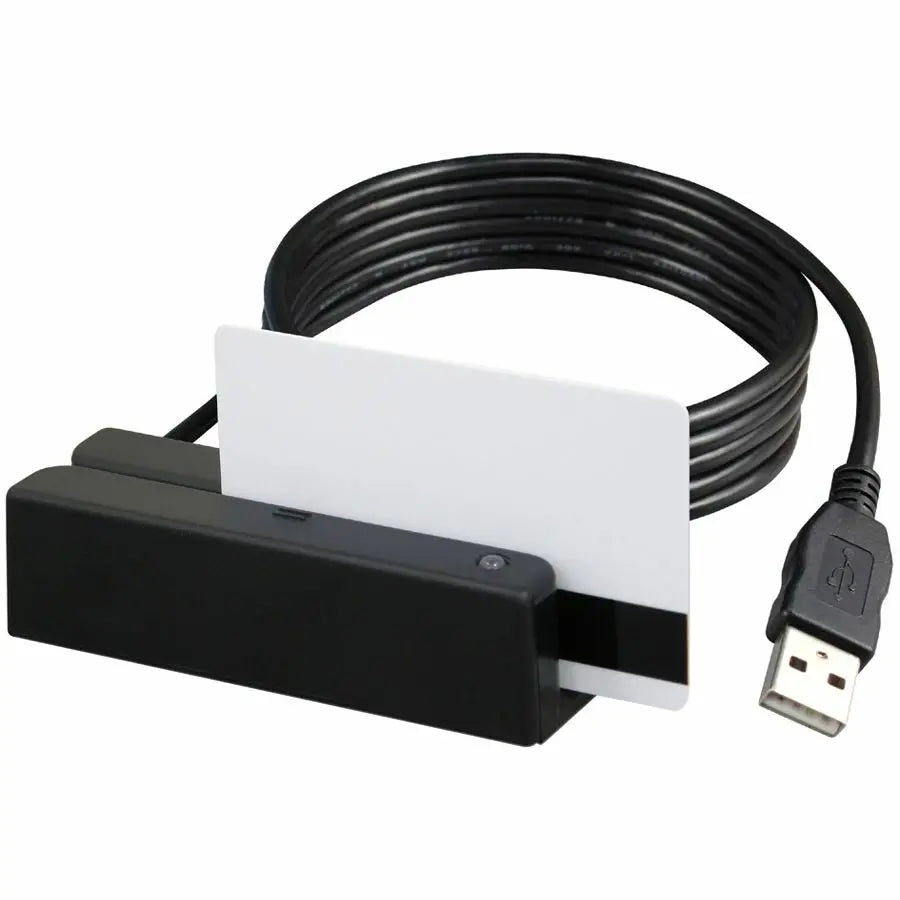 Uniform Industrial MSR213U Magnetic Stripe Reader – USB & Keyboard Wedge Interface, Bi-Directional Swipe, High & Low Coercivity Support