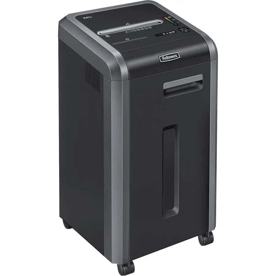 Fellowes Powershred 225i Commercial Strip-Cut Shredder with Jam Proof System and SafeSense Technology