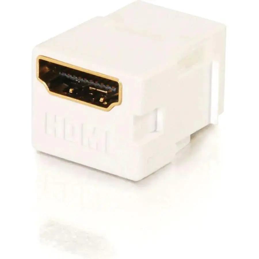 Legrand Group C2G HDMI Keystone Insert Module - White, Part 03345 by Legrand Group