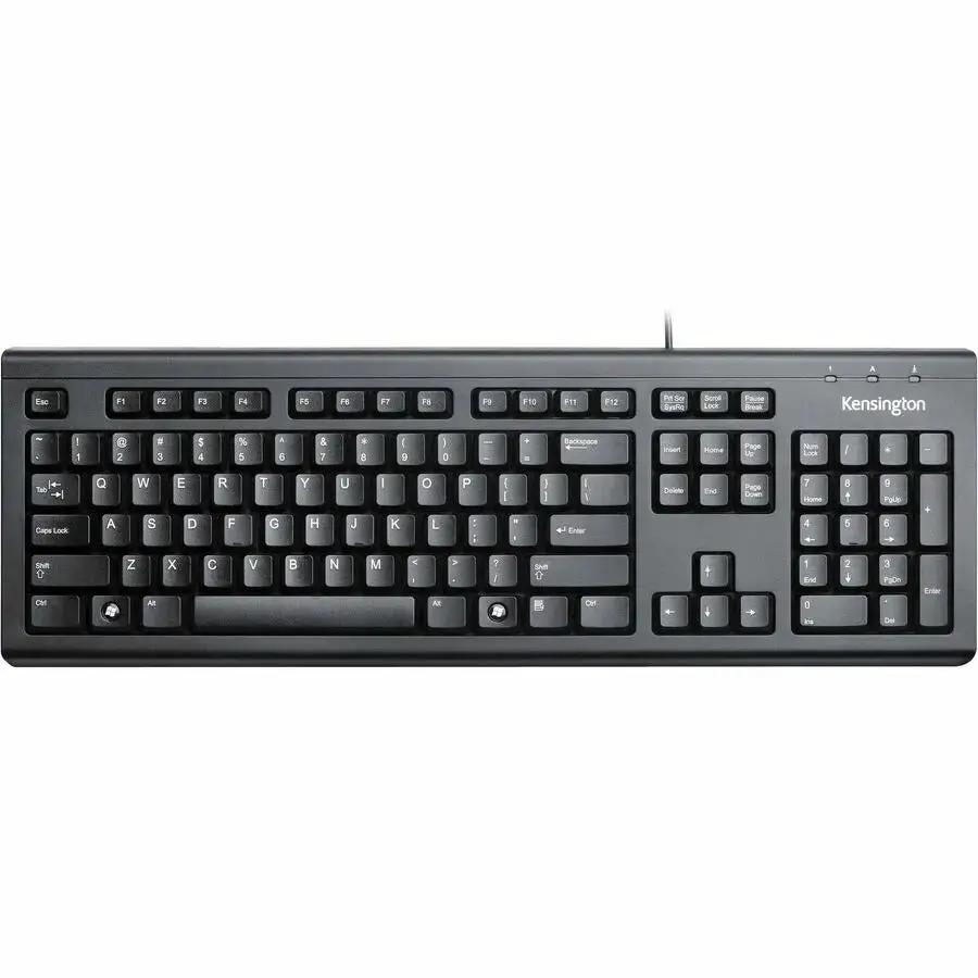 Kensington Keyboard for Life K64370A – Spill-Proof 104-Key USB Keyboard with Slim Profile by Kensington Computer Products Group