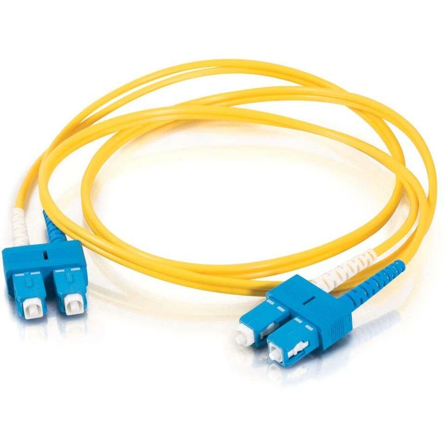 Legrand Group C2G 4m SC-SC 9/125 OS1 Duplex Singlemode PVC Fiber Optic Cable - Yellow