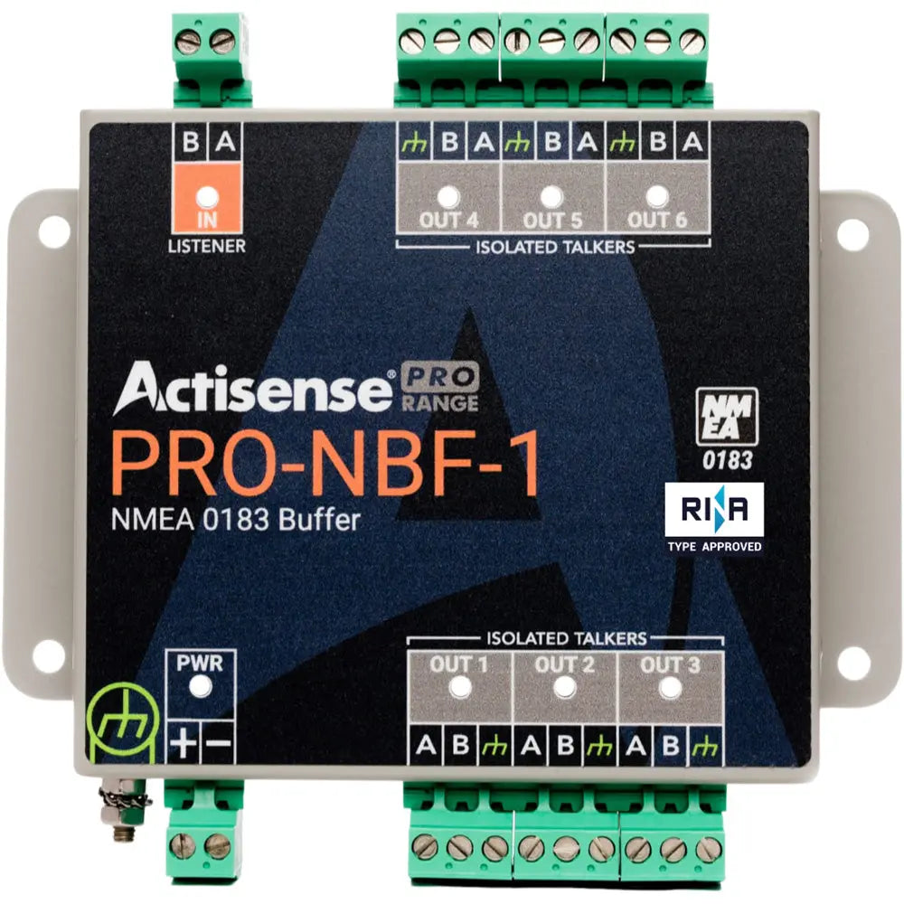 Actisense PRO NMEA Buffer with 1 OPTO Input and 6 ISO-Drive Outputs