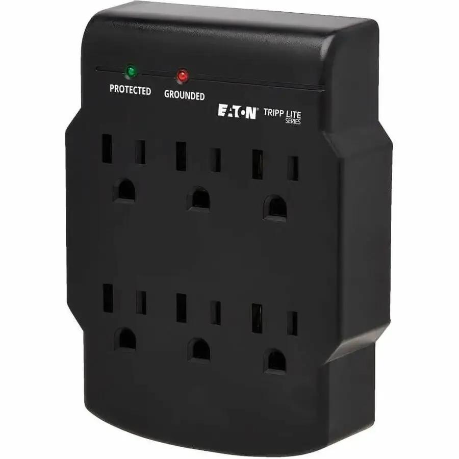 Eaton Corporation Tripp Lite SK6-0B 6-Outlet Surge Protector with 750 Joules Protection by Eaton Corporation