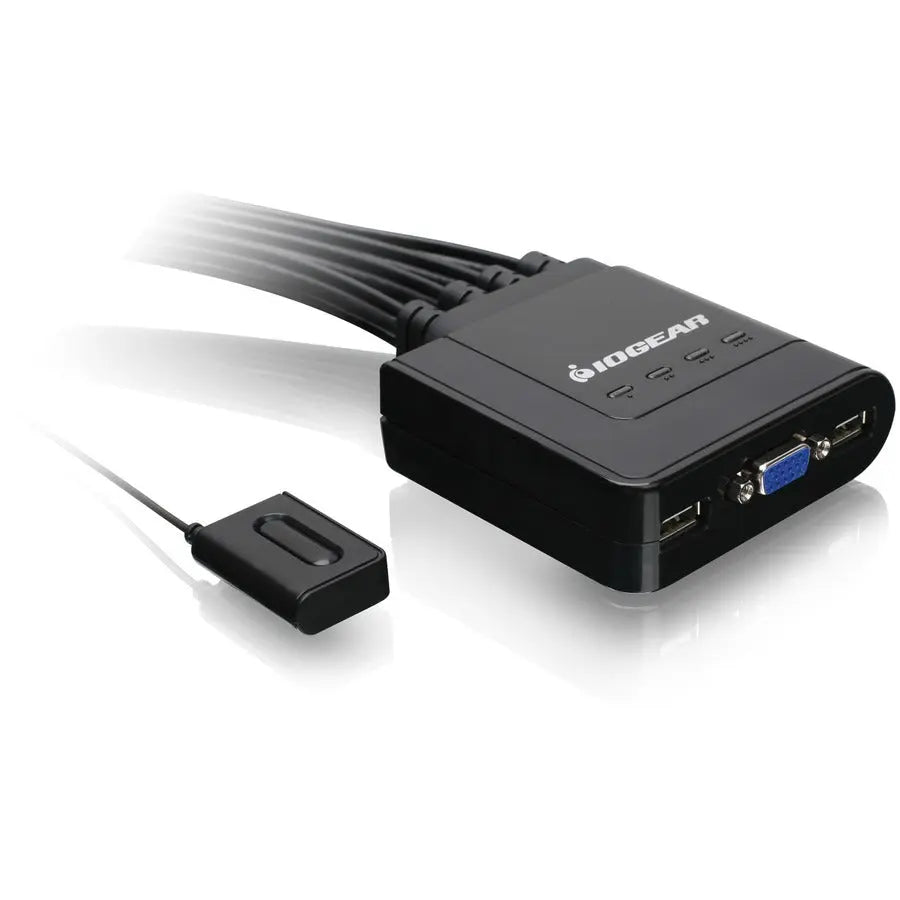 IOGEAR GCS24U 4-Port USB KVM Switch for Multi-Platform Computer Control