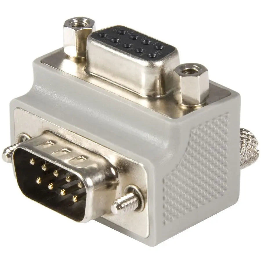 StarTech.com GC99MFRA2 Right Angle DB9 Serial Adapter Cable - Male to Female