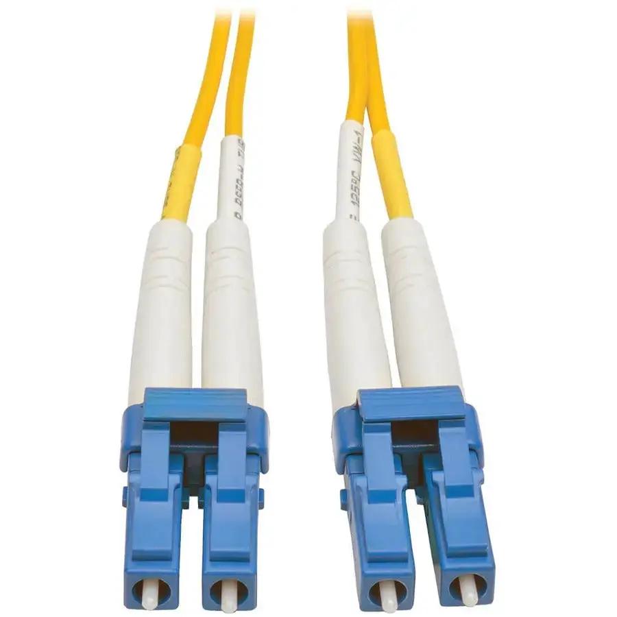 Eaton Tripp Lite Series 15 ft. Singlemode Duplex Fiber Optic Patch Cable (LC/LC) N370-15M by Eaton Corporation