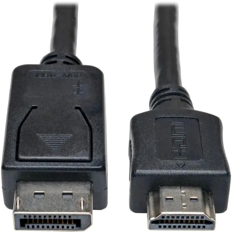 Eaton Corporation Tripp Lite P582-006 6ft DisplayPort to HDMI Adapter Cable with Audio Support by Eaton Corporation