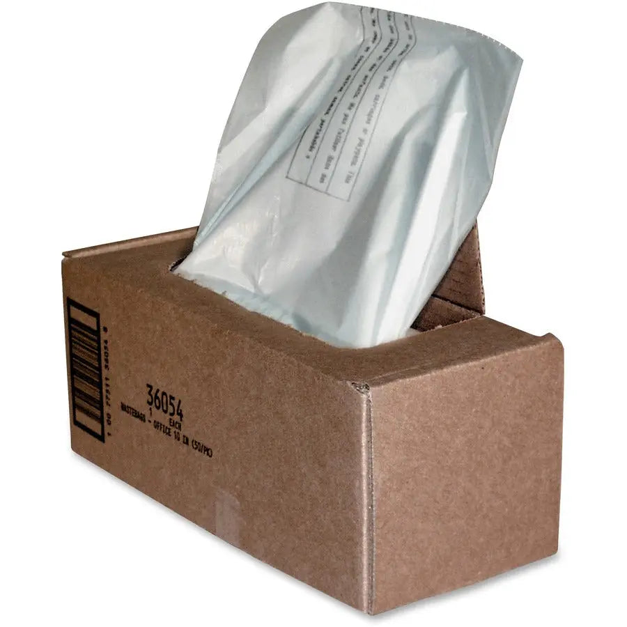 Fellowes Waste Bags for 125, 225, and 2250 Series Shredders - 50 Pack