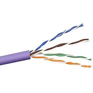 Belkin 900 Series Cat6 UTP Network Cable - Purple, Bulk Pack by Belkin International, Inc