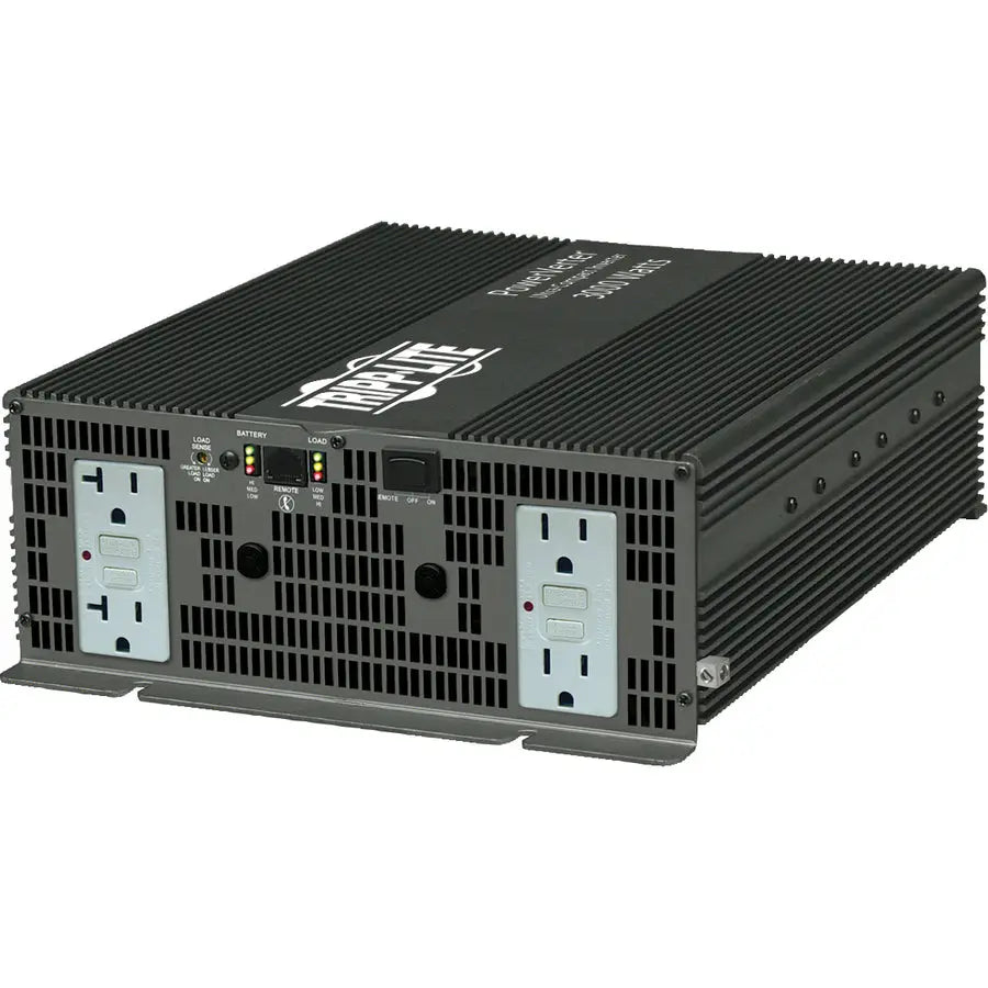 Eaton PowerVerter PV3000GFCI 3000W DC to AC Power Inverter with Remote Control and GFCI Outlets