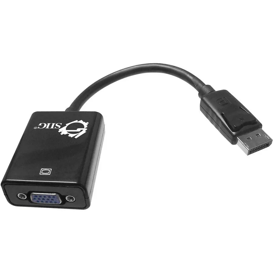SIIG DisplayPort to VGA Cable CB-DP0082-S1 for High-Quality Video Transmission