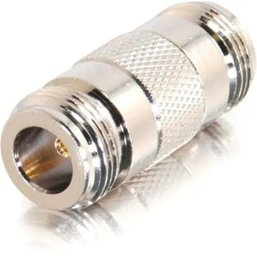 C2G N-Type to N-Type Adapter - Reliable Silver Antenna Coupler by Legrand Group Part 42206