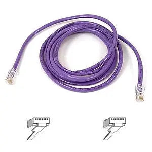 7FT CAT5E PURPLE SNAGLESS RJ45 CABL
