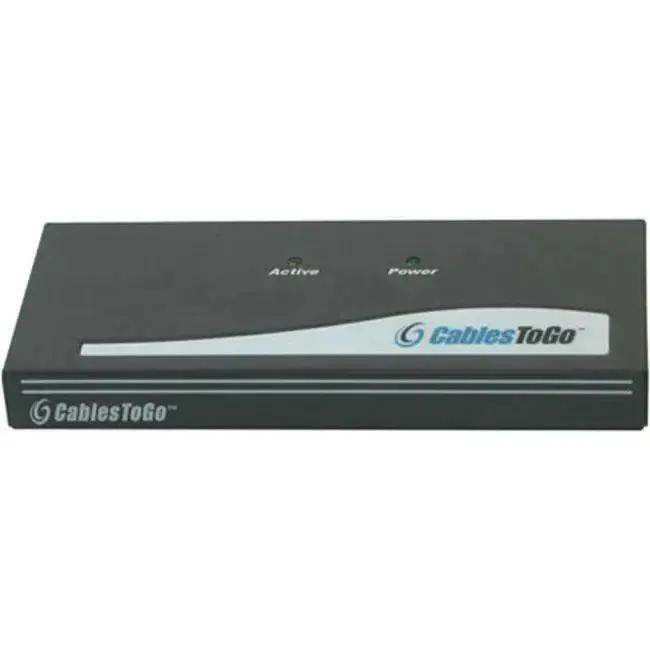 C2G 4-Port UXGA VGA Monitor Splitter and Extender – 2 ft Input to 210 ft Outputs by Legrand Group