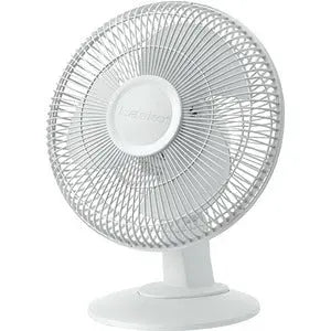 Lasko 2012 Compact Table Fan with 12-inch Diameter, 3-Speed Oscillation, and Adjustable Tilt