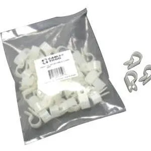 LEGRAND C2G 43050 Nylon Cable Clamp, 0.50 Inch, Pack of 50