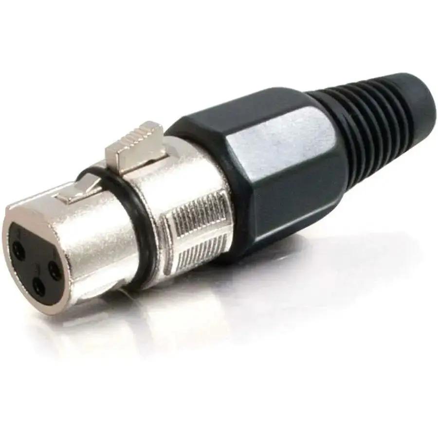 C2G Legrand Group XLR Female Inline Connector - Silver Audio Connector by Legrand Group