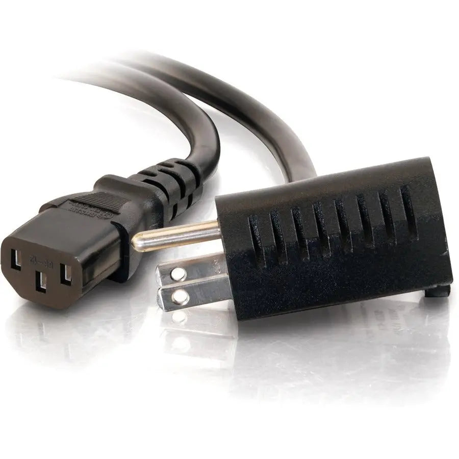 Legrand Group C2G 3ft 16 AWG Universal Power Cord with Extra Outlet