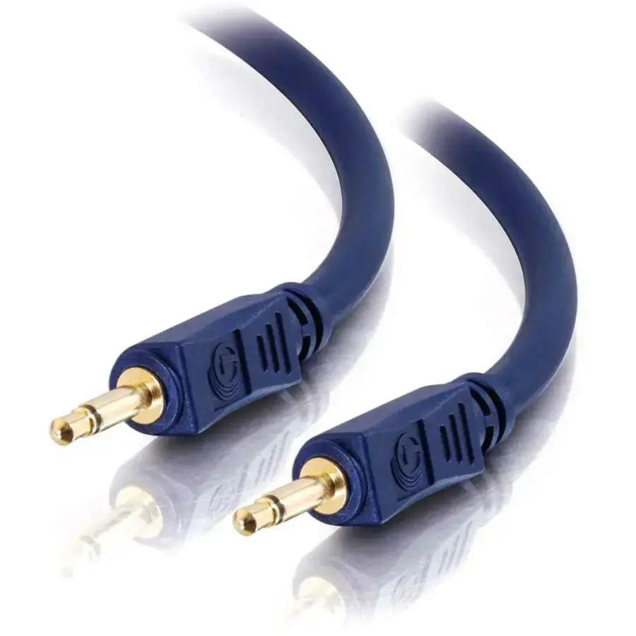C2G 3ft Velocity Mono Audio Cable with Gold-Plated Connectors – Reliable Signal Transfer for Audio and Data by Legrand Group